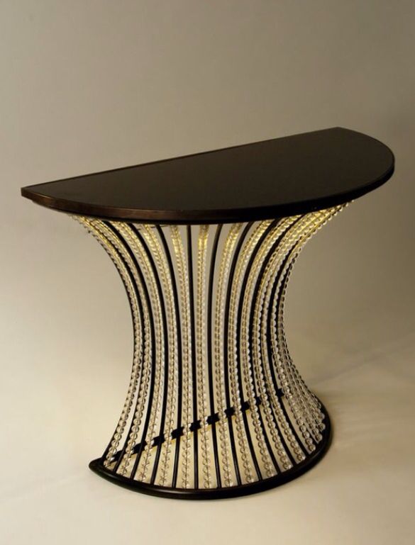 Gold Black PVD Table